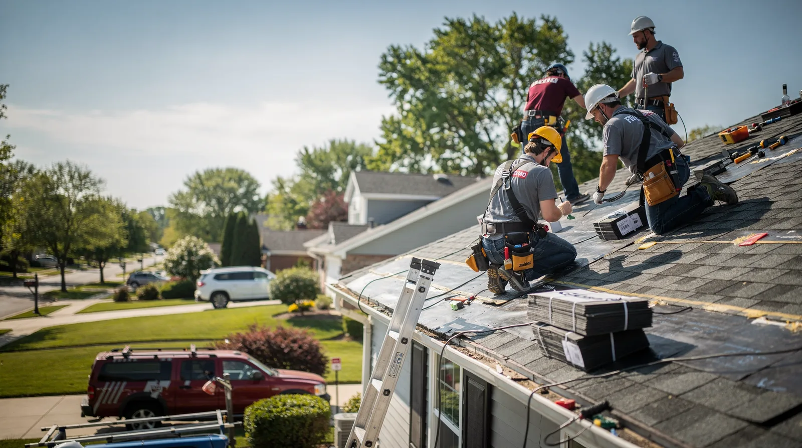 Roof Repair in Peachtree Corners, GA around you